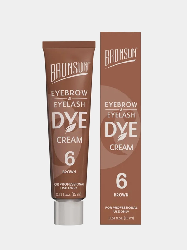 Крем-краска для бровей и ресниц Innovator Cosmetics, коричневый, 15 мл