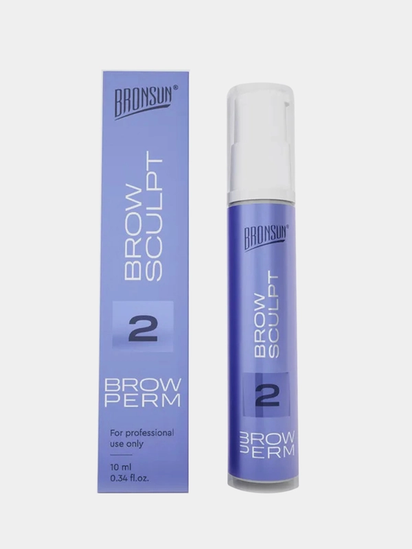 Состав для долговременной укладки бровей Innovator Cosmetics BRONSUN BROW SCULPT, 10 мл