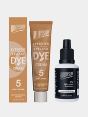 Крем-краска №5 Innovator Cosmetics, светло-коричневый, комплект, 15 мл