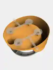 Сиденье для купания KidPlast Aura, детское, со съемный бампером