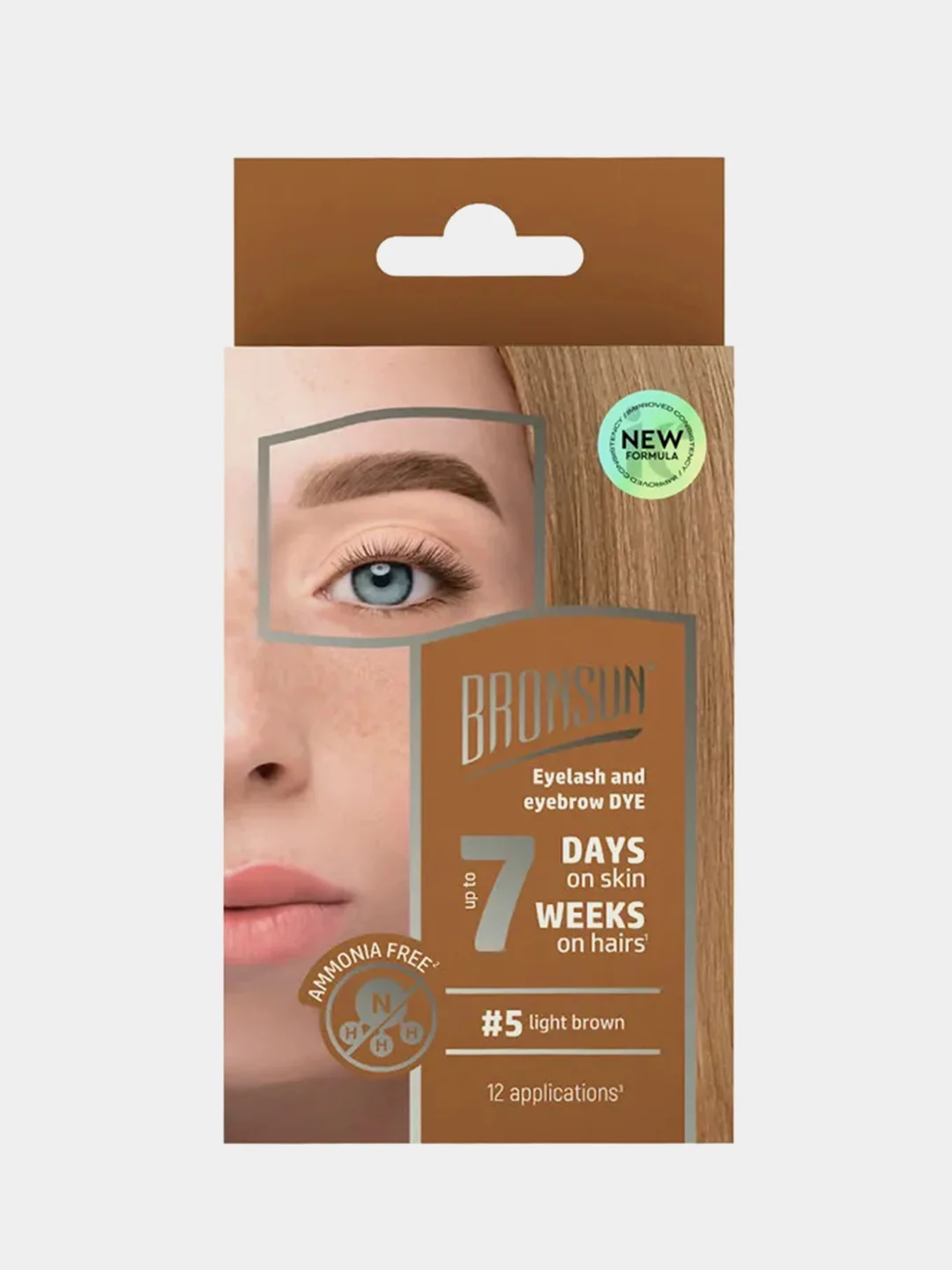 Набор краски для бровей Innovator Cosmetics, светло-коричневый