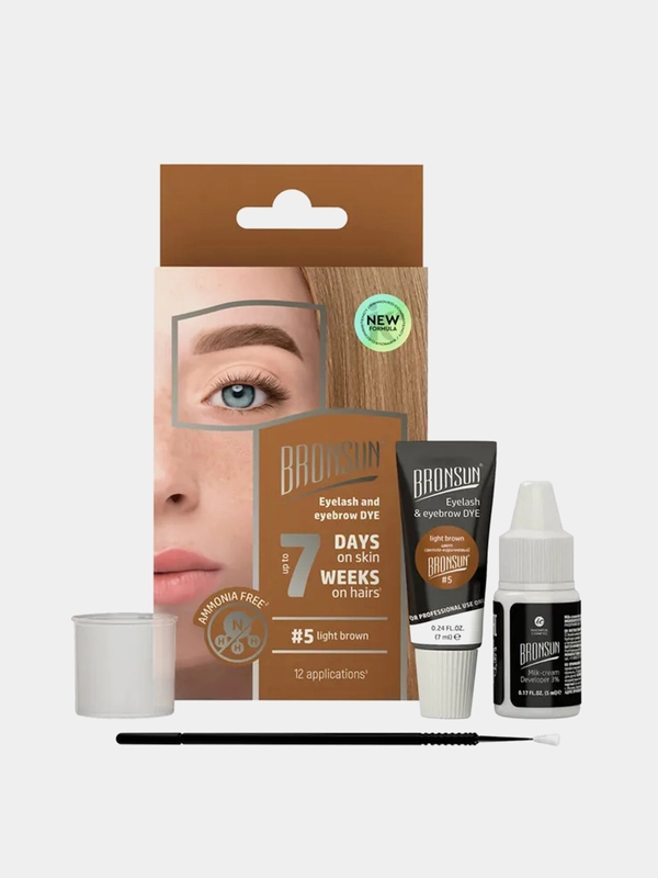 Набор краски для бровей Innovator Cosmetics, светло-коричневый