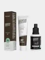 Краска для бровей Innovator Cosmetics BRONSUN комплект №7, тёмно-коричневый
