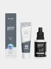 Краска для ресниц и бровей Innovator Cosmetics BRONSUN, комплект, графит