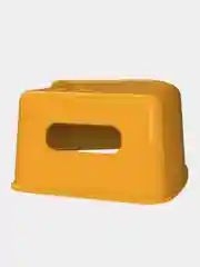 Подставка для ног KidPlast Simby, оранжевая, с антискользящей поверхностью