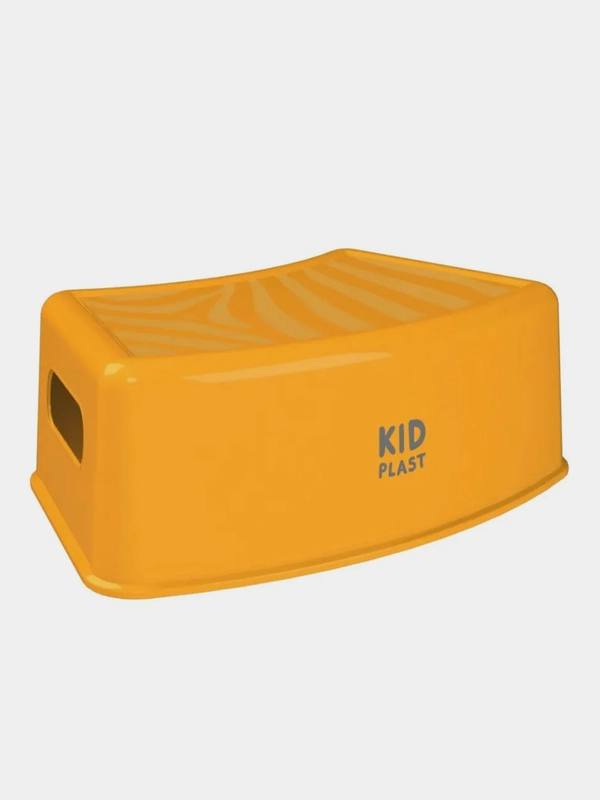 Подставка для ног KidPlast Simby, оранжевая, с антискользящей поверхностью