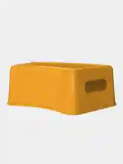 Подставка для ног KidPlast Simby, оранжевая, с антискользящей поверхностью