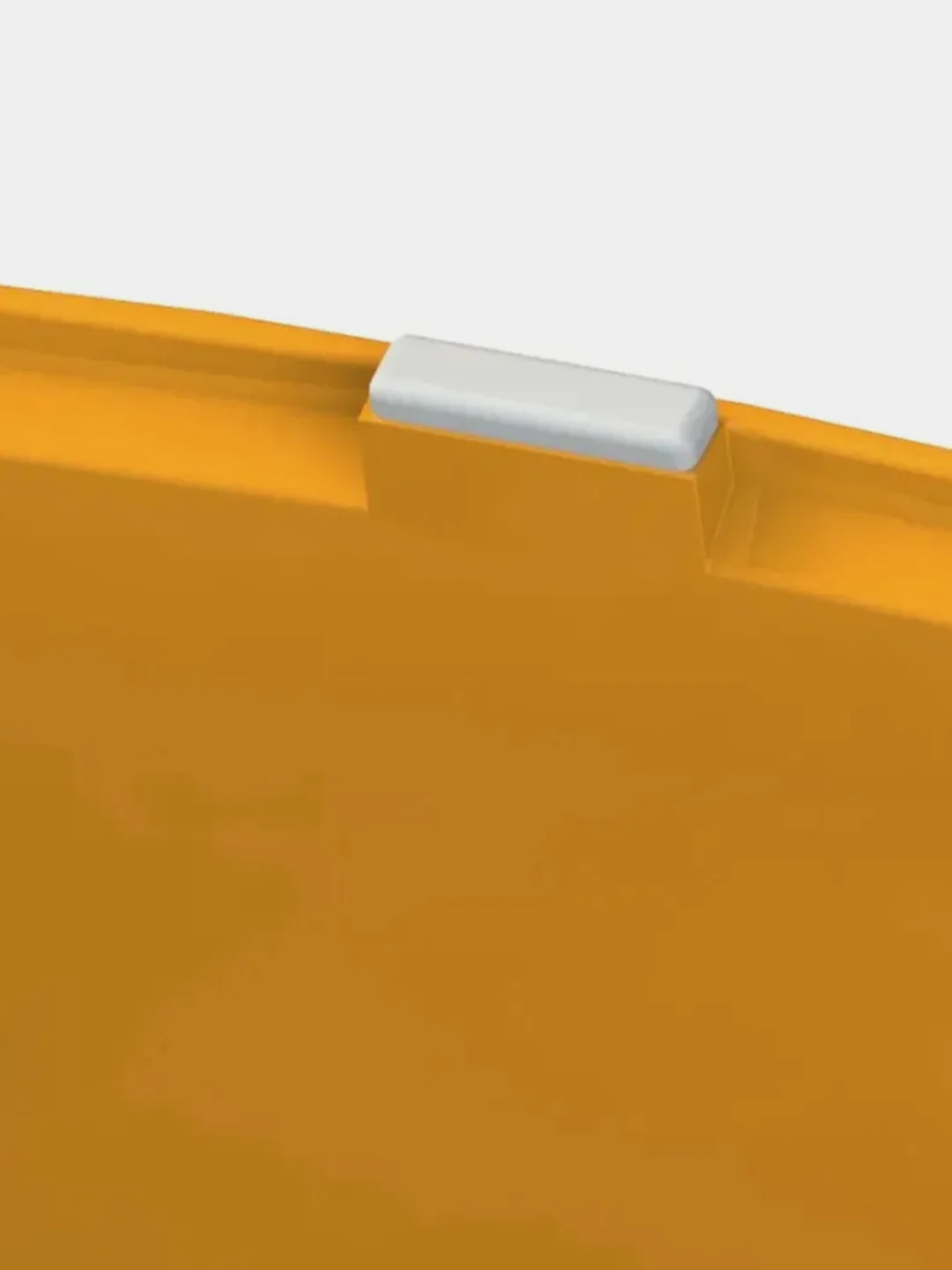 Подставка для ног KidPlast Simby, оранжевая, с антискользящей поверхностью