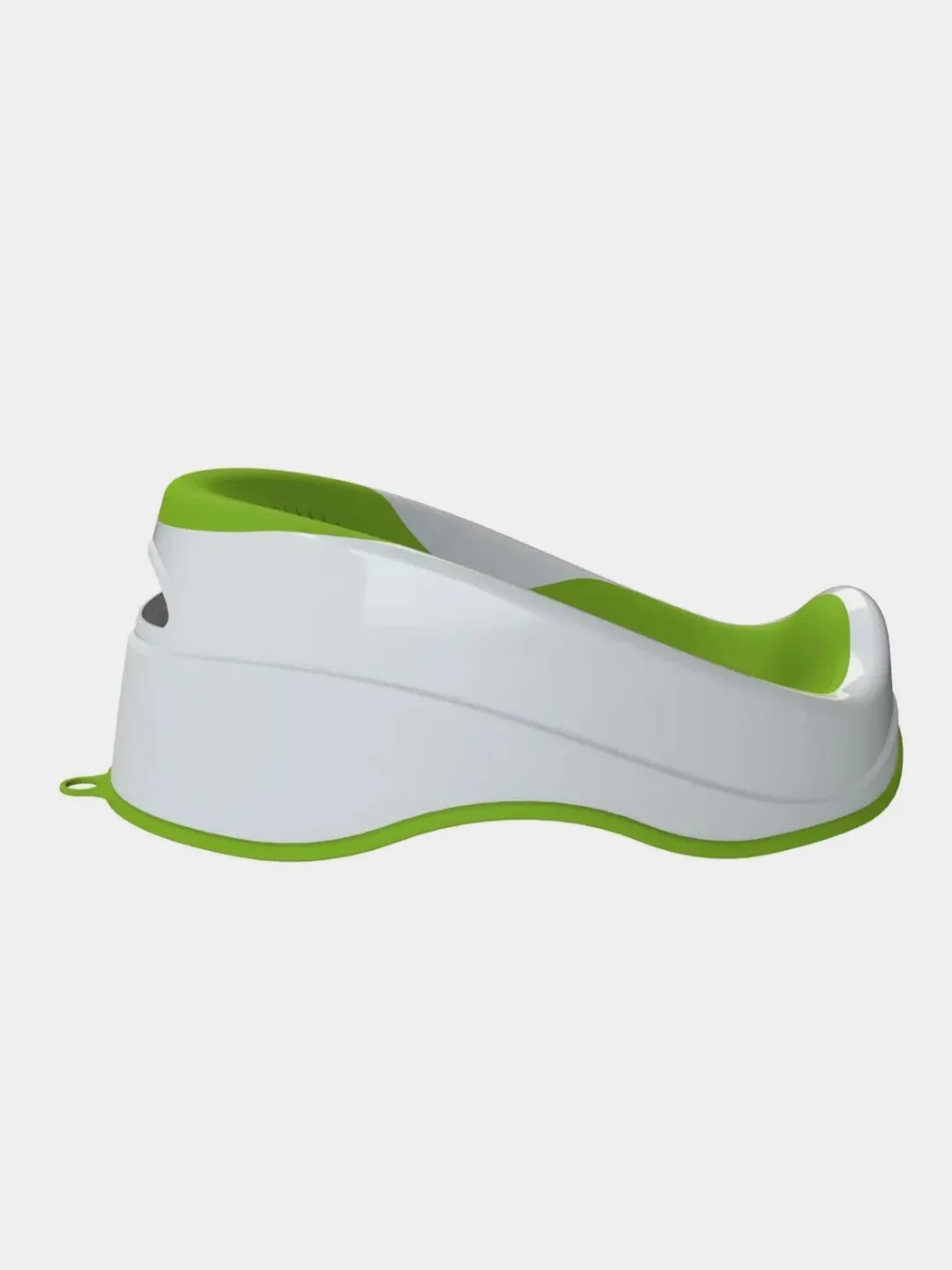 Горка для купания KidPlast Delfick, бело-зеленая