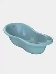 Ванночка для купания KidPlast Hit, голубая, со встроенным термоментром