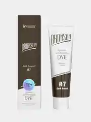 Краска для ресниц и бровей Innovator Cosmetics BRONSUN, №7 темно-коричневый, 15 мл