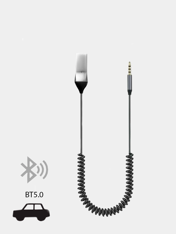 Автомобильный Bluetooth AUX / Адаптер Bluetooth / Универсальный, 3.5 мм