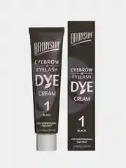 Крем-краска для бровей и ресниц Innovator Cosmetics BRONSUN, №1 черный, 15 мл