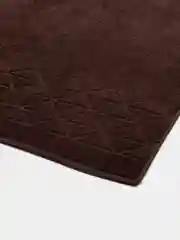 Полотенце махровое банное 70х130 см 100% хлопок 350 гр/м2 коричневый DM Люкс Ridge
