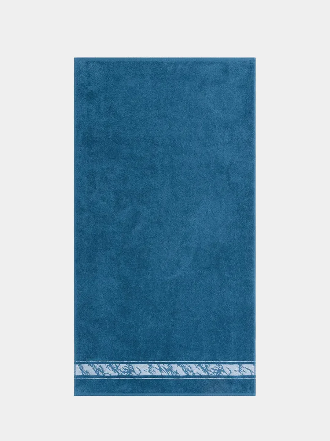 Полотенце махровое банное 70х130 см 100% хлопок 390 гр/м2 синий DM Прайм Marble Pattern