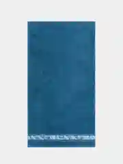 Полотенце махровое банное 70х130 см 100% хлопок 390 гр/м2  синий DM Прайм Marble Pattern