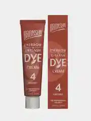 Крем-краска для бровей и ресниц Innovator Cosmetics BRONSUN, №4 каштан, 15 мл