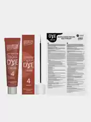 Крем-краска для бровей и ресниц Innovator Cosmetics BRONSUN, №4 каштан, 15 мл