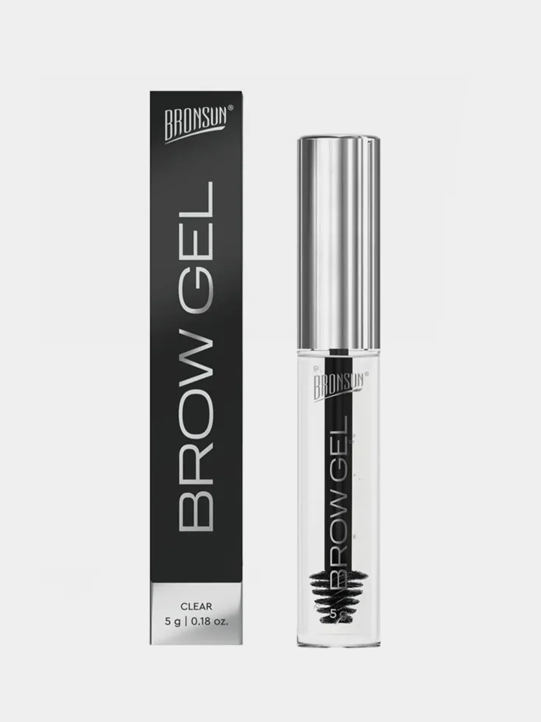 Гель для бровей Innovator Cosmetics Brow Gel Bronsun, фиксирующий, прозрачный, 5 г