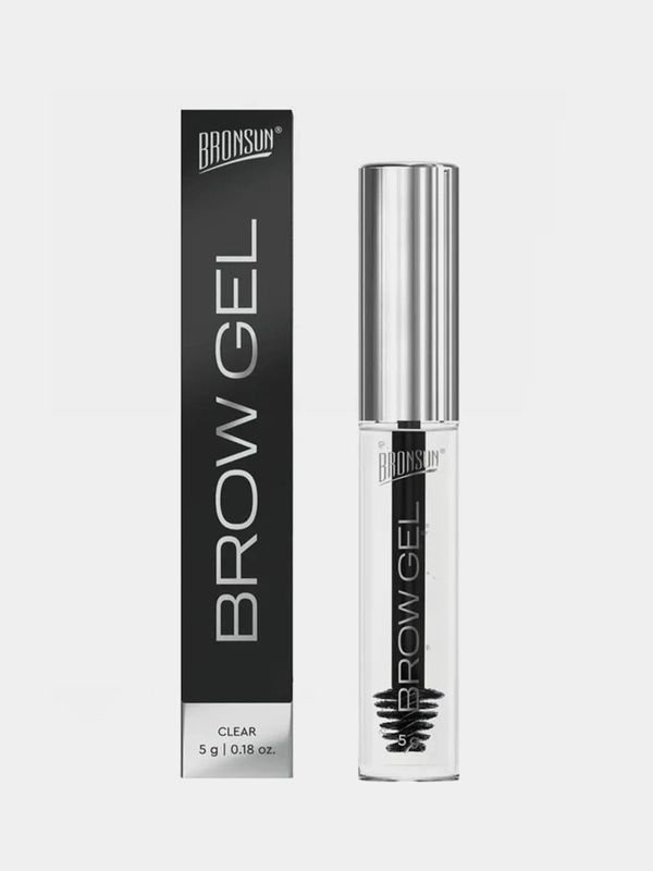 Гель для бровей Innovator Cosmetics Brow Gel Bronsun, фиксирующий, прозрачный, 5 г