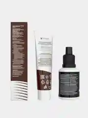 Комплект краска для бровей Innovator Cosmetics BRONSUN + оксидант, каштан