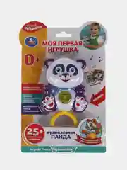 Игрушка Умка Музыкальная панда, 25 песен, сказок, звуков, 13х12х3 см