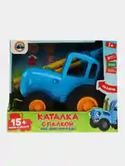 Игрушка Умка Каталка с палкой "Синий трактор", 15 песен, 3+, 23х20х10 см