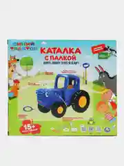 Игрушка Умка Каталка с палкой "Синий трактор", 15 песен, 3+, 23х20х10 см