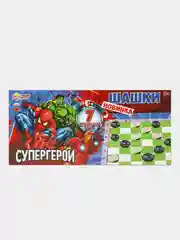 Игрушка Умные игры Супергерои, шашки, 2х39х18 см, 3+