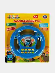 Игрушка Умка Музыкальный руль Синий трактор, 21x20х3 см