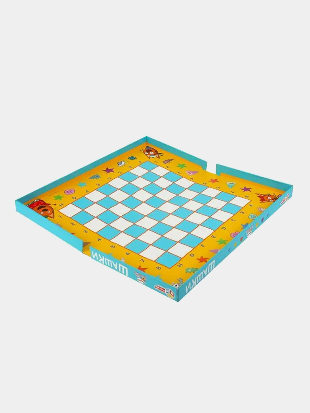 Игрушка Умные игры Шашки Три кота, 390х180х25 мм, 3+