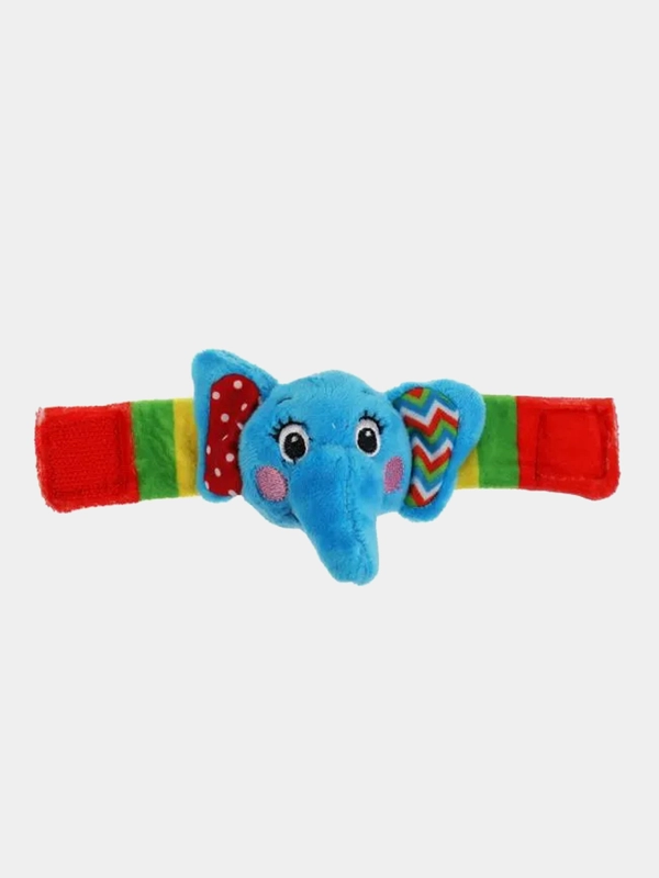 Игрушка Умка Погремушка браслет, слоник, 18х10х4 см