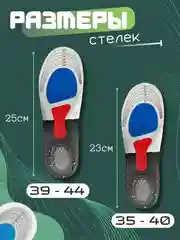 Стельки для обуви кроссовок спортивные , обрезные