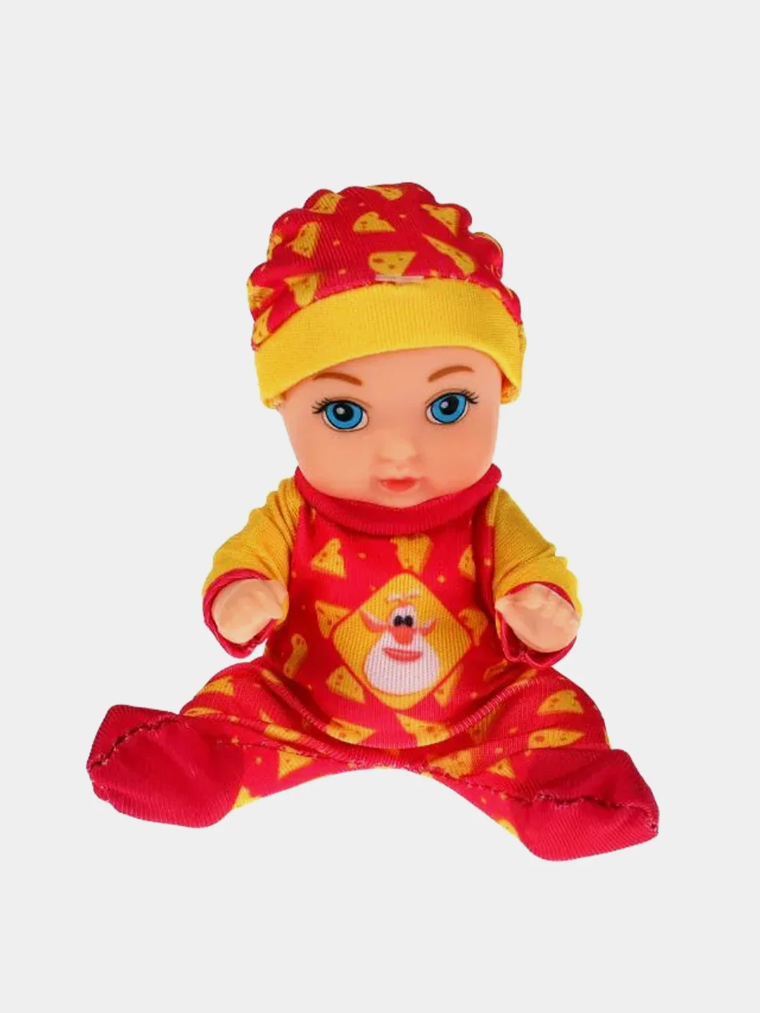 Игрушка Карапуз "Пупс Буба", можно купать, 12 см