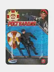 Игрушка Играем вместе Солдатик с оружием Росгвардия, 7x15х5 см, 3+