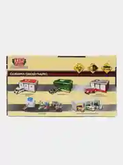 Игровой набор Технопарк "Пост ГАИ", ВАЗ-2106, гараж, 23 х 11 х 17 см