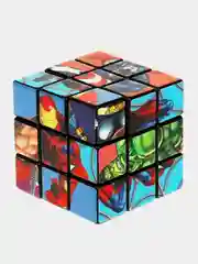 Логическая игра Играем вместе кубик "Герои", 9 х 9 х 9 см