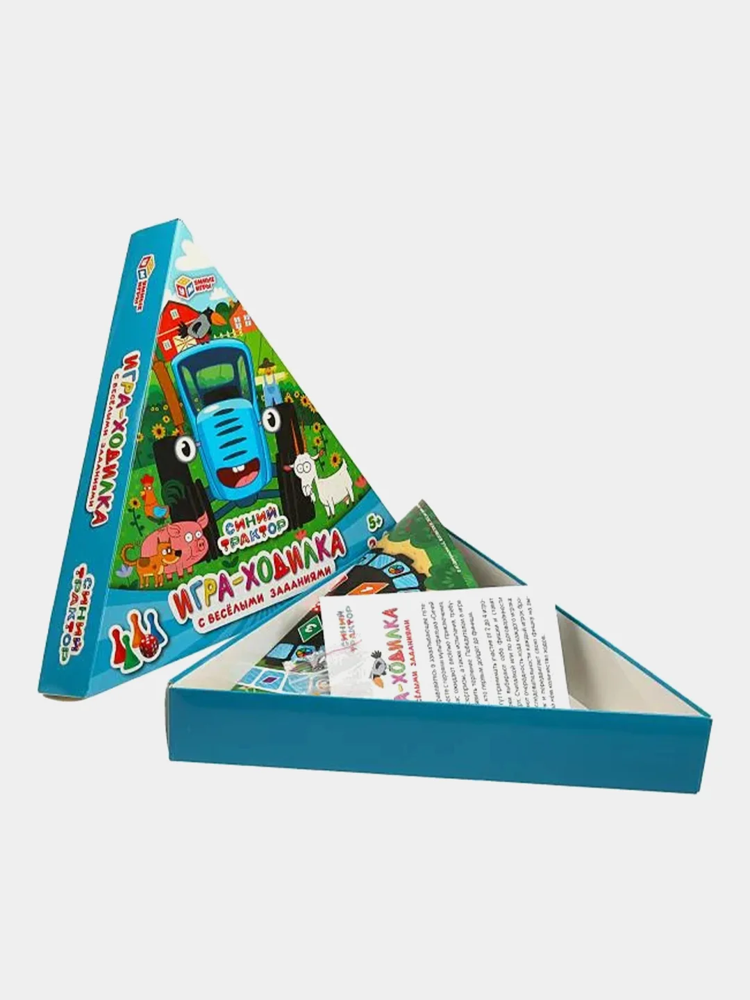 Настольная игра-ходилка Умные игры "Синий трактор", коробка