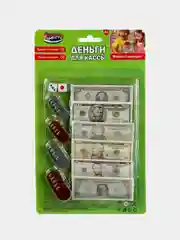 Набор Играем вместе "Деньги игровые для касс", 17,5 x 29,5 х 1 см
