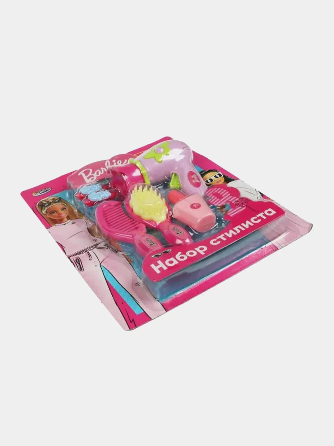 Игрушка Играем вместе Набор стилиста "Барби", 21 х 26 х 5 см