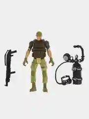 Игрушка Играем вместе Солдатик с оружием, 14x6х3 см, пластмассовый, 3+