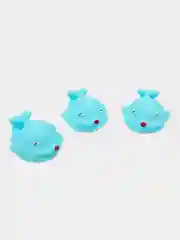 Игрушка для ванной Капитошка "Дельфин и дельфинята",  с 3 месяцев, 4 штуки