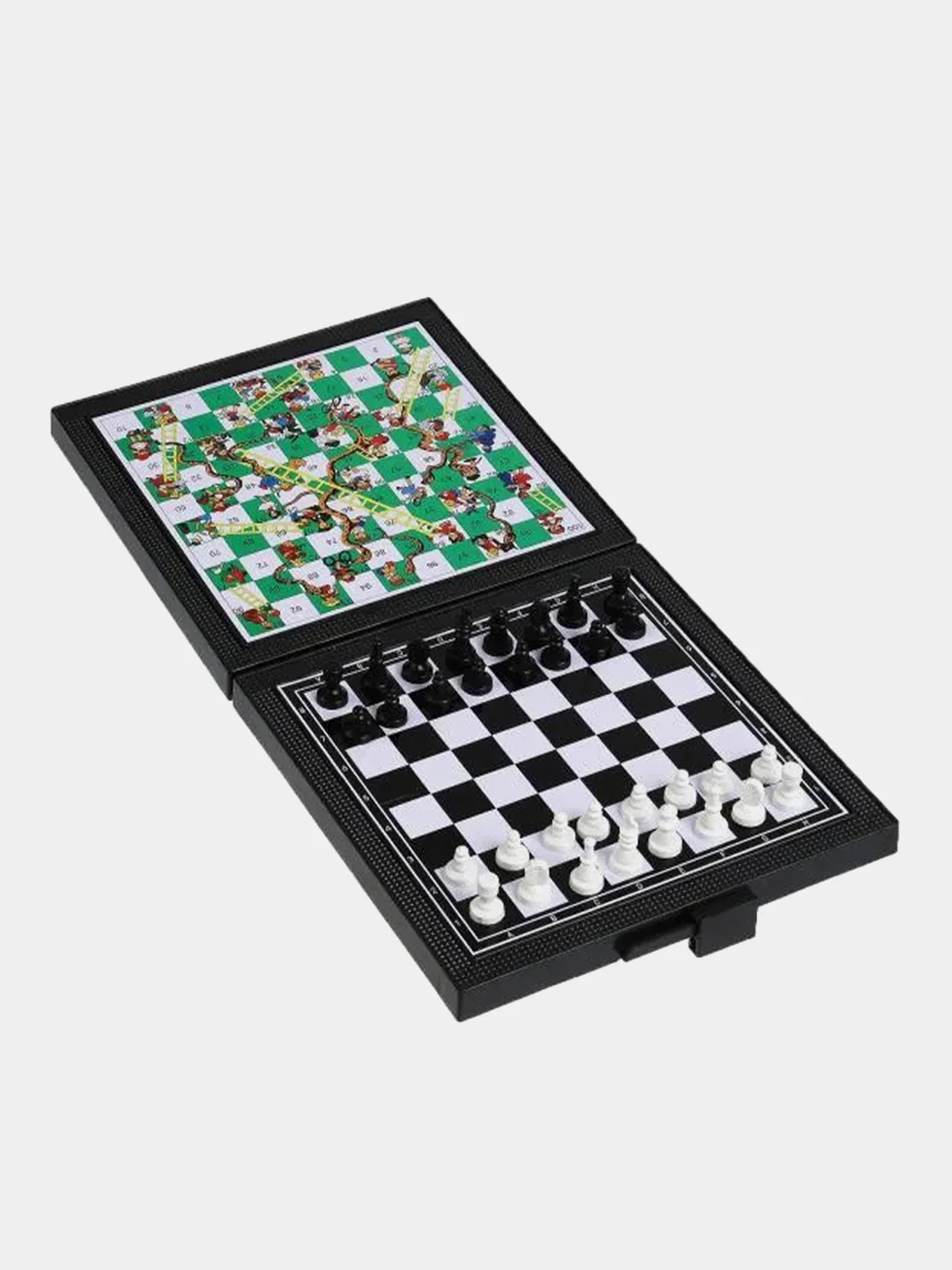 Игрушка Играем вместе "Шахматы магнитные", 3в1, 16 x 15 х 3 см