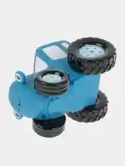 Игрушка Капитошка "Синий трактор", для ванны, 8х10х8 см