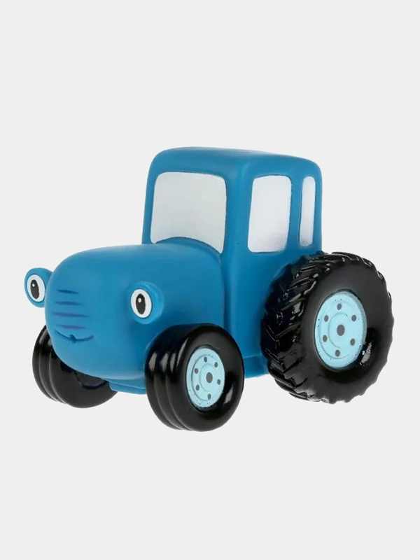 Игрушка Капитошка "Синий трактор", для ванны, 8х10х8 см