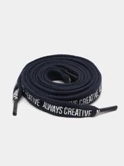 Шнурки для одежды синие с белой надписью AlWAYS CREATIVE, 2 шт, 100 см