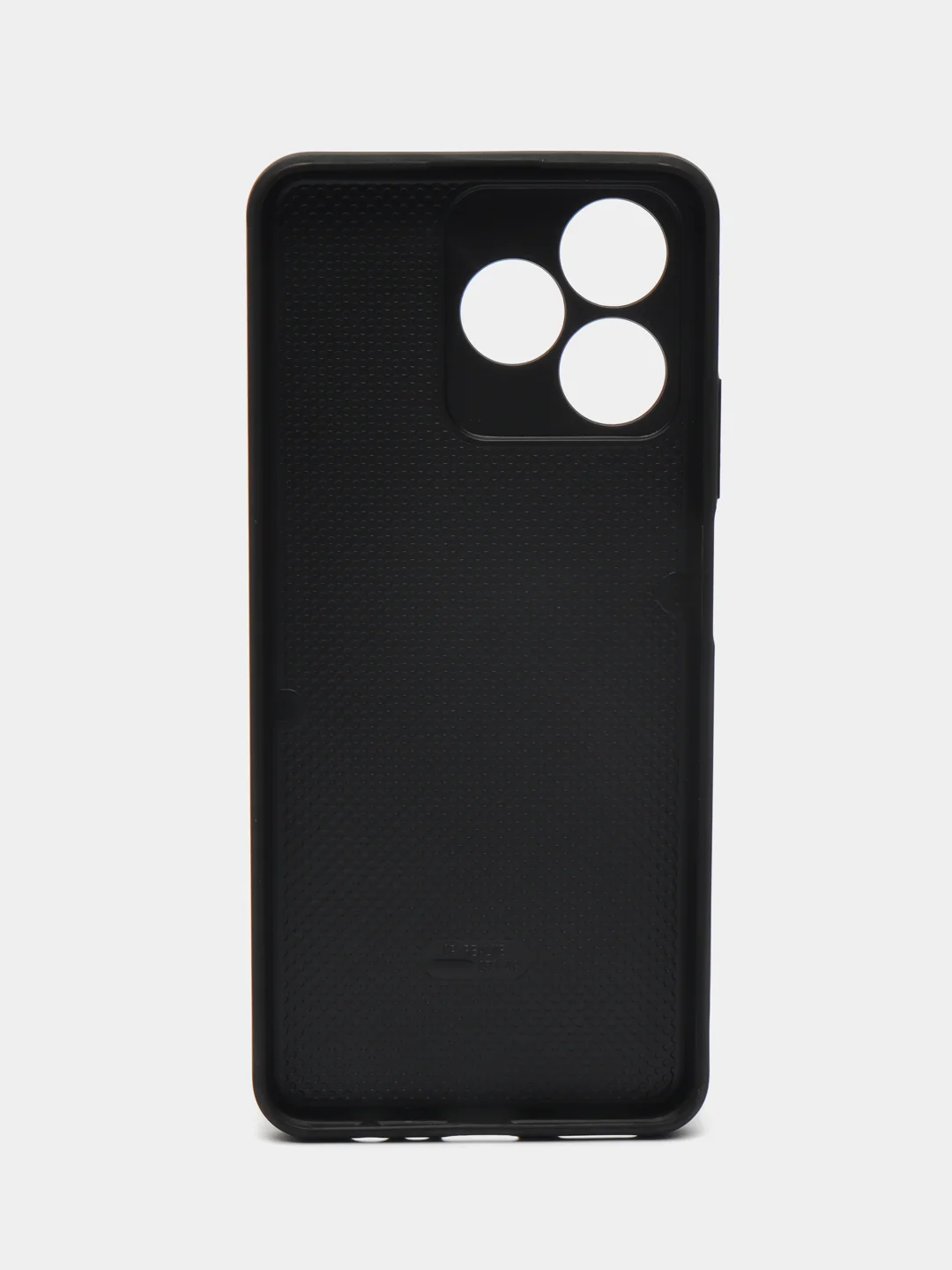 Черный кожаный чехол для Realme C53/C51/Note 50 (Реалми С53/С51/Ноут 50), с карманом для карт
