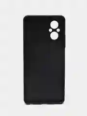 Черный кожаный чехол для Realme C67 (Реалми С67), с карманом для карт