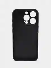 Кожаный чехол для iPhone 15 Pro (Айфон 15 Про), с карманом для карт