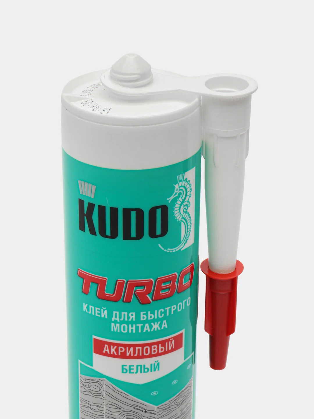 Клей мантажный универсальный KUDO "Жидкие гвозди" TURBO, белый